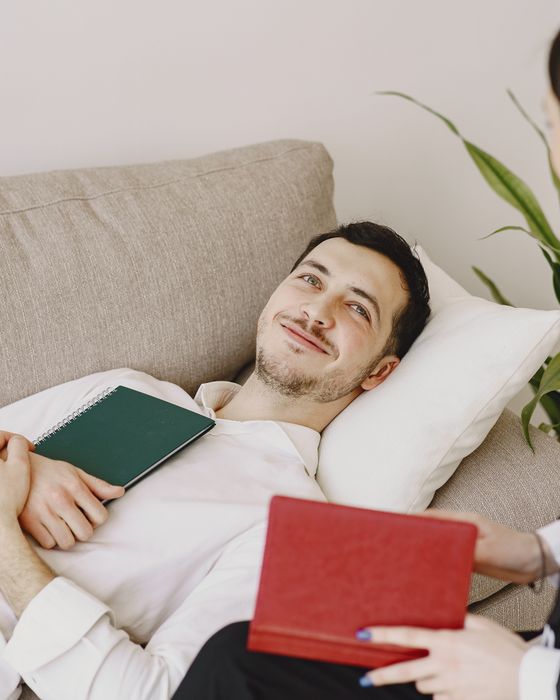 Sesión de terapia psicológica