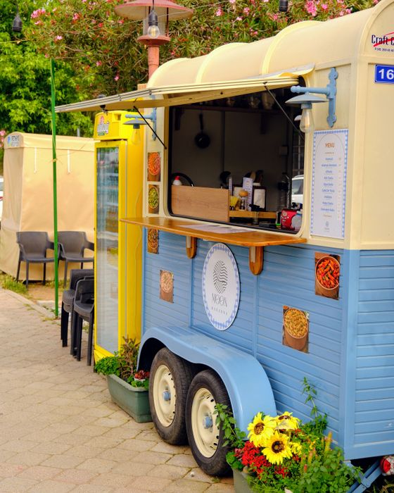 Food truck de comida callejera