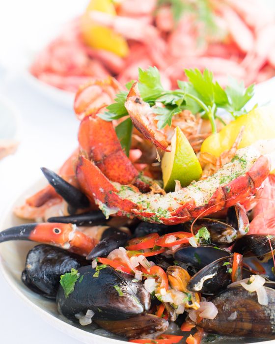 Bandeja de mariscos